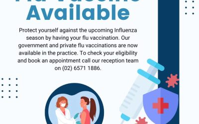 Flu Vaccine Available