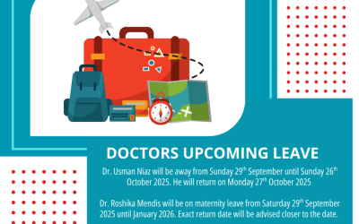 Doctors Upcoming Leave